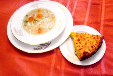 Sunday Dinner - Yum Yum Chicken Soup and Cornbread