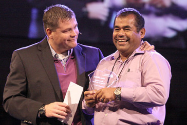 Part-time pastor named top leader among small churches D.J. Horton and Juan Molina