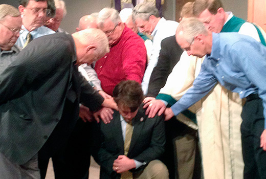 Victor Baptist Church ordination