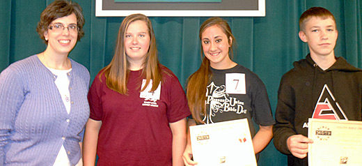Bible drill winners