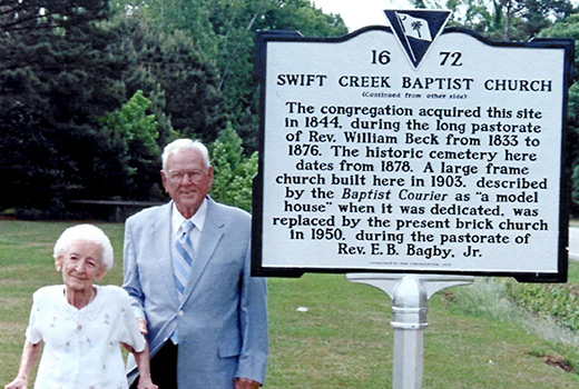 Swift Creek-historical marker