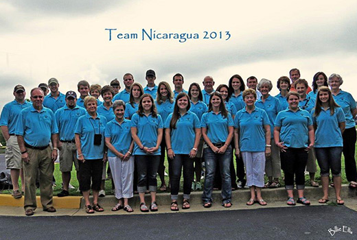 Saluda Baptist Church mission team