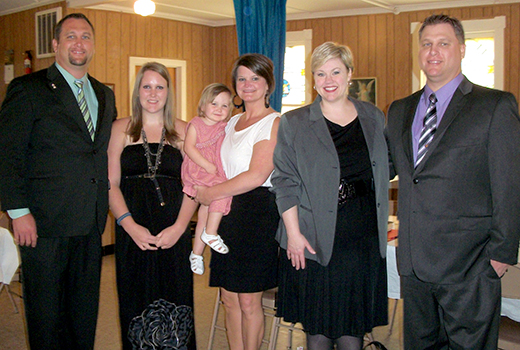 Frank Cooper family - Enoree 245th anniv.
