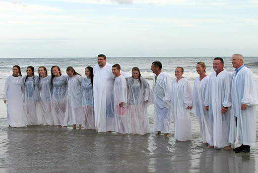 Oceanside baptism