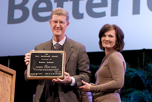 Robert Jackson - 2013 E.A. McDowell Award