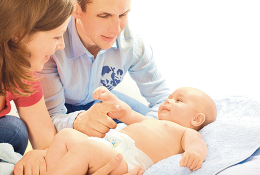 Happy family - alternative to abortion