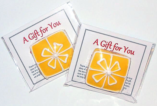 Shapes of Faith cookies