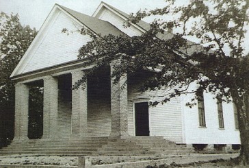 Philippi Baptist Church in earlier years.