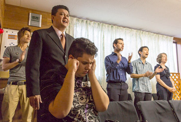 Brazilian missionary Luís Carlos Kakumu with son Filipe 2