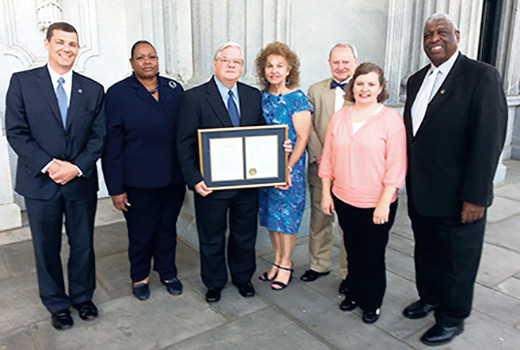 Ben Davis awarded two proclamations