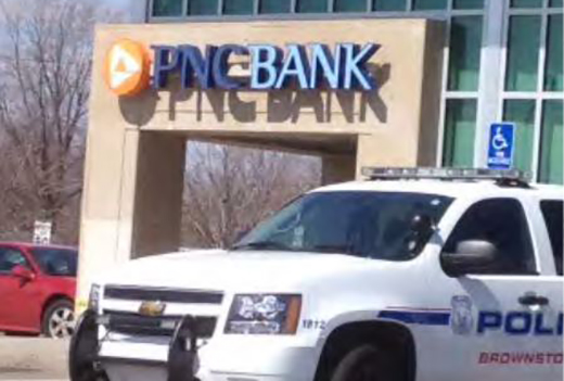 Pastor witnesses bank robbery