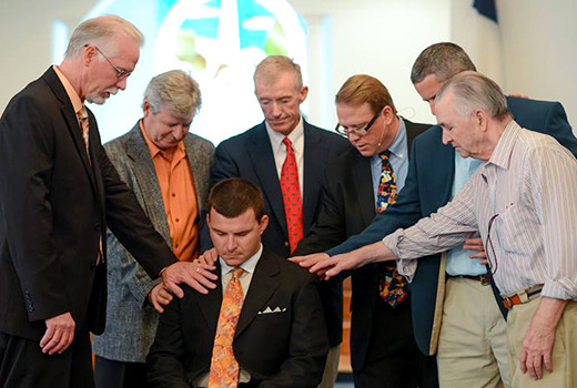 Matthew Willoughby deacon ordination - Mt. Pisgah