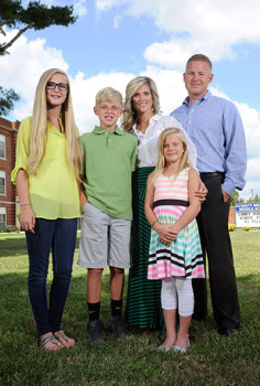 The Lashey family has made Middletown, Del., their home where they helped launch LifeHouse Church. Mark and Tammy are parents of Abby-Jane, 14, Hudson, 12, and Sophia, 9. Mark Lashey is a 2015 Week of Prayer missionary for Send North America. (NAMB photo by Colby Ware)