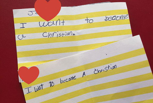 Countryside kids make life-changing decisions at local churches’ vacation Bible schools.