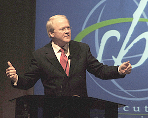 Page at EC meeting