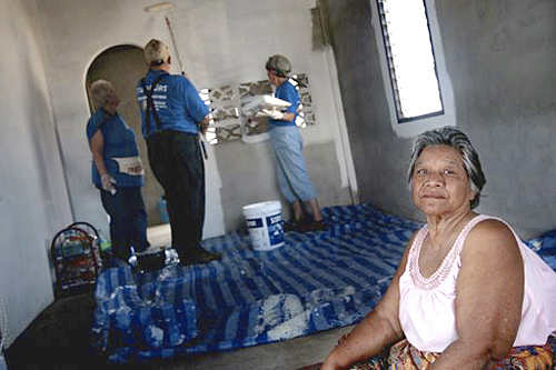 Post-tsunami efforts