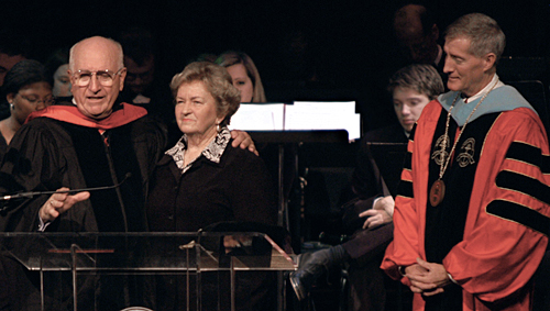 142 receive diplomas from NGU and Brashier Graduate School