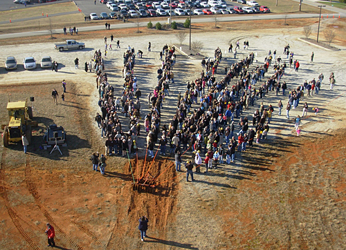 Anderson Mill Road begins construction of worship center