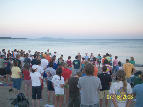 Greer students in Athens