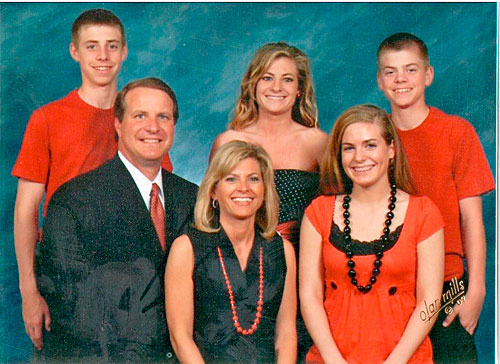 Eddie Leopard family