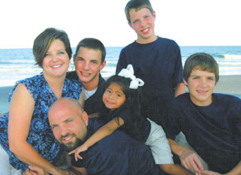 Joey Hawkins family