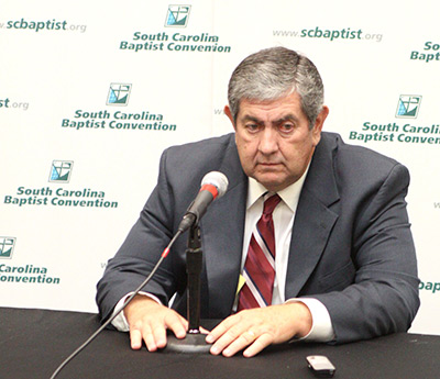 Ralph Carter at press conference