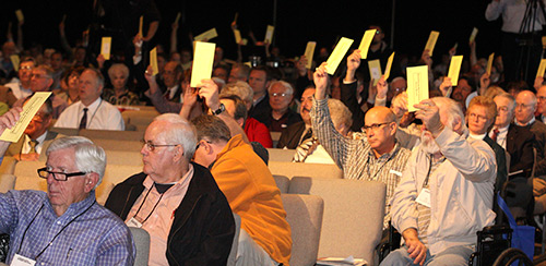 voting on resolutions