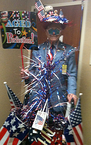 Ray Batson in costume