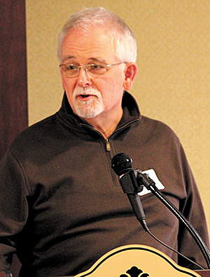 Sonny Holmes speaking