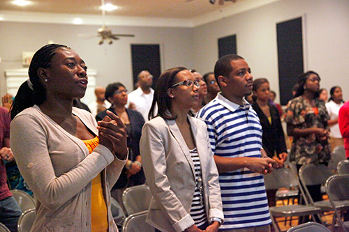 Ethnic congregations up photo